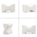 Memory Foam Contour Leg Pillow Cushion Hip Knee Back Relax with Velvet Cover