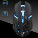 4000DPI Optical Wired Gaming Mouse Professional Colorful Backlight Gamer Mice bs