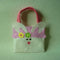 2pcs Rabbit Bunny Style Handbag Fabric Tote Kids Carry Bags Easter Supplier