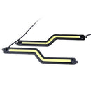 1PC Bright 6000K Car COB LED Lights Daytime Running DRL Fog Driving Lamp Wh JR