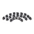 50pcs  6x6x4.3mm 4pin tactile tact push button micro switch dip feet copper3C