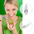 1pcs Kiwifruit Cut Spoon Serrated Blade Peeling Dig Spoon for KitchenB Hn