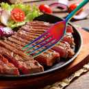 Stainless Steel Flatware Set Reusable Cutlery Set Travel Utensils Set with SE2P5