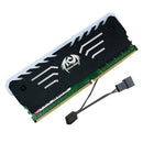 Desktop Memory Cooling Clip RGB Light 6 Automatic Change RAM Cooling Vest A