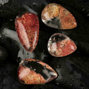 Ghost Phantom Stone Quartz Healing Gems Pendant Crystal Specimens Mi Yellow F8E5