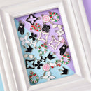 30Pcs/Set Mixed Style Alloy Enamel Charms Bracelet Pendant DIY Jewelry Findings-