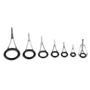 7pcs Single Leg Fishing Rod Guide 5mm, 6.8mm, 8mm, 11mm, 13.7mm, 18mm