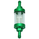 Universal 8Mm Aluminum Motorcycle Inline Fuel Filter For Car Dirt Bike Scoo