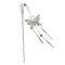 Butterfly Hair Sticks Bride Headdress Tassel Hairclips Headwear Hairpins