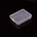 1XS Small Plastic Transparent With Lid Collection Container Case Storage Box 3C