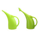 2xGardening Tools Large Capacity Long Spout Watering Can Outdoor 2L+3L Green