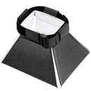 6.5" 10X13Cm Mini Softbox Diffuser For Dslr Flash Speedlite Speedlight Portab sp