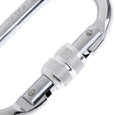 Professional Fall Protection Climbing Arborist Rope Grab W/ Screw Lock Carabiner