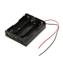 1pcs 3 Slots 18650 Batteries Storage Box Case DIY Clip Holder Organizer Containe