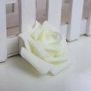 High Quality 100pcs / bag 6cm Foam Rose Heads Artificial Flower Heads Weddi
