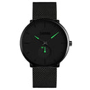 Skmei Fashion Men'S Watch Quartz Watch 30 Meters Waterproof Large Dial Quar