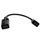 2pcs Micro USB Male to Mini USB Female Data Sync & Charge Adapter Cable %o