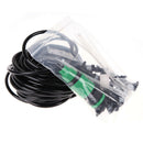 10M Micro Spray Cooling Mist Atomizaer for Balcony Garden 15 Spray Nozzles