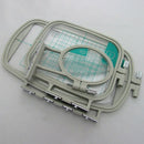3PCS Embroidery Hoop Frame Set for Brother PE-500 PE-400D HE-240 LB-6700 In