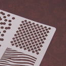 Reusable square Stencil Airbrush Art DIY Home Decor Scrapbooking Album CraftSRME