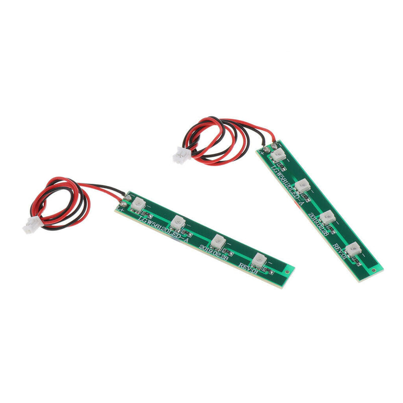 2Pcs RC Led Light Bar Board for WLTOYS XK X450 RC Aircraft Replacement