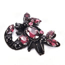 Rhinestones scorpion Beaded Sequins Sew On Patches for clothes DIY Applique ^