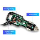Camlive Dual mini USB port mirror DVR car charger 12-36V power supply with