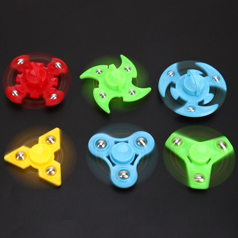 Plastic Hand Spinner Fingertips Spinner Anti-Stress Decompression EDC Toys