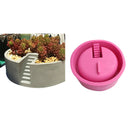 Silicone Mold Succulent Plant Pot Cement Plaster Gypsum Clay Wax Soap Mould