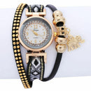 Duoya Luxury Top Brand Fashion Women Watches Elephant Quartz Ladies Crystal