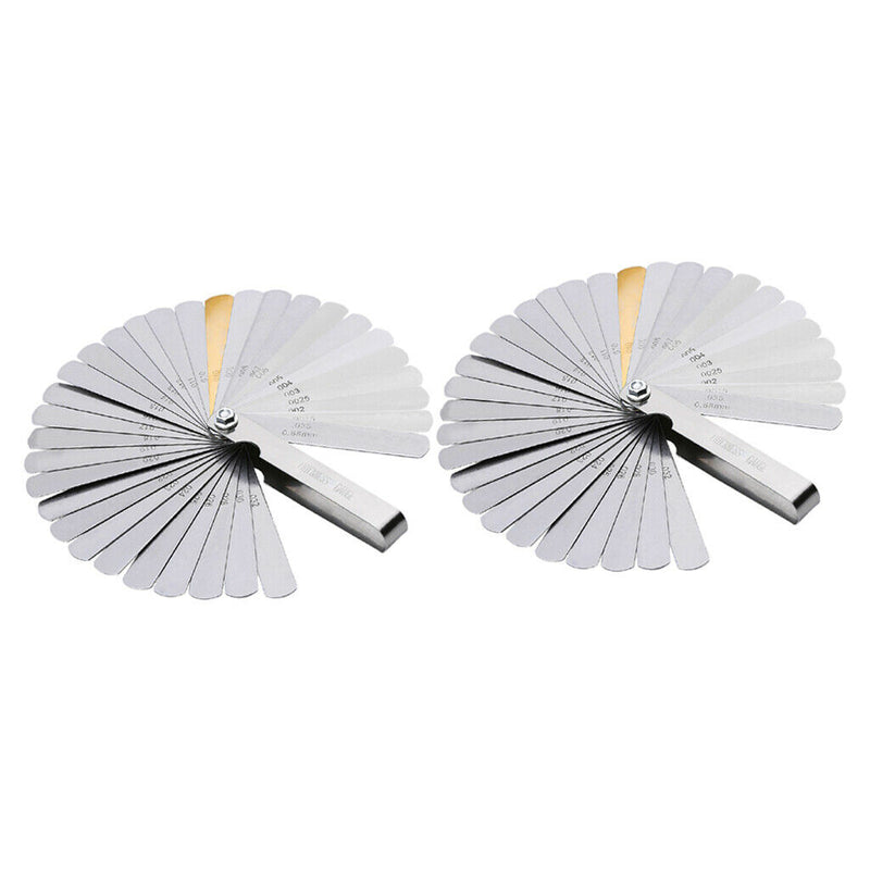 2 X Metric Stainless Steel Feeler Gauge And Fiddle Maker at