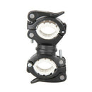 360 Degree Rotating Cycling Bike Light Double Holder LED Front Flashlight L