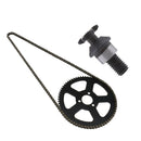 68T Rear Sprocket + 25H Roller Chain 68 Links + Engine T8F 6T Clutch Drum Gear