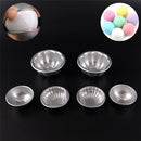 6X Bath Bombs Aluminum Alloy Bath Bomb Mold DIY Bathing Tool Accessories ME