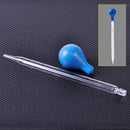 10ml Laboratory Lab Rubber Head Glass Dropper Fluid Liquid Pipette Scale Line