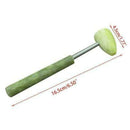Natural Jade Stone Handheld Body Massager Hammer Muscle Tension Pain Relief u