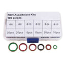 100 Pieces M6 M8 M10 M12 M14 M16 Self-Centered Seal Washer Kits