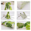 Handheld Portable Lunch Bag Tote Food Storage Food Picnic Monstera