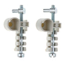 2 Set Chain Tensioner Adjuster Screw Kit For Stihl 017 018 MS170 MS180 White