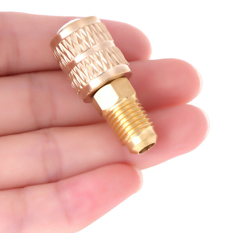 5/16" SAE Female to 1/4" Male for R410a R22 Gauge Hose Vacuum Pump Adap Kw