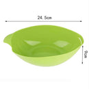 Silicone Steamer microwave oven Food Vegetable Bowl Basket Kitchen Cooking T_kz