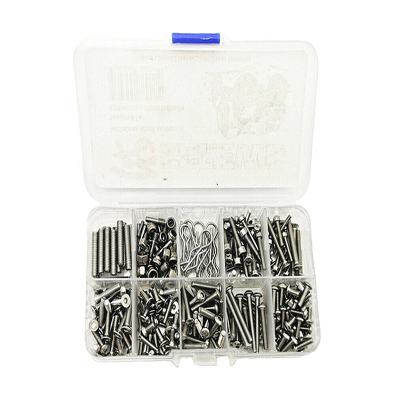 Stainless Steel Screws Set for Axial SCX10 II 1/10 RC Rock Crawler
