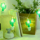 Cactus Shape LED Lamp String Copper Wire Christmas Party Wedding Home Decor