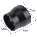 3 to 2.5" (76 to 63mm) Straight Reducer Automobile Refitting Rubber Tube