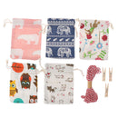 24PCS Countdown Bag Hanging Candy Gift Sacks Pouch Clips Stickers Rope ChriSEAU