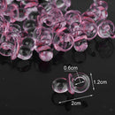 24pcs Mini Sleeping Baby Figures 50pcs Mini Pacifier Charms Baby Shower