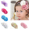 Girls Baby Children Satin Rose Headband Hair Bow Band Acsories