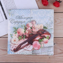 Print Flowers and Music Table Paper Napkins for Party Birthday Wedding Festiv 3C