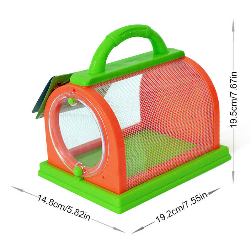 Bug Box Small Pet Observation Box Children'S Portable Plastic Bug Cage Box