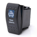 Car Boat ARB Carling Dual LED Back Light Rocker Switch SPST ON-OFF 12/24V C B1C8
